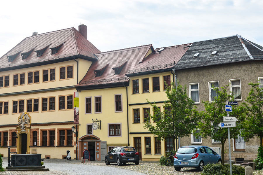 Handwerkerhof im ehemaligen Bernhardinerstift in Rudolstadt