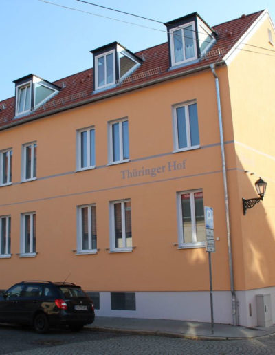 Das Hotel Thüringer Hof in Rudolstadt heute