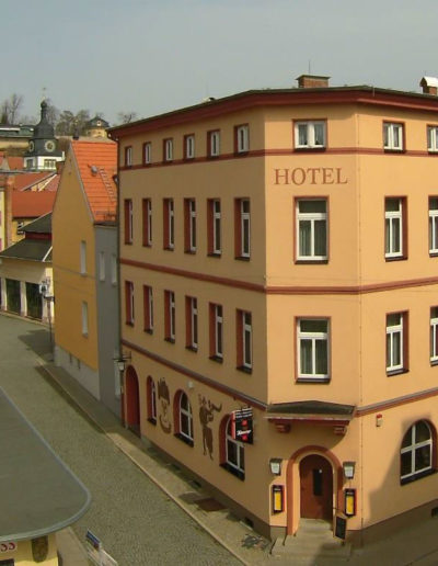 Das Hotel Thüringer Hof in Rudolstadt heute